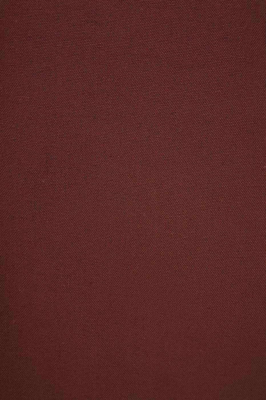 Brown V Neck Side Ties Linen Wrap Romper_8