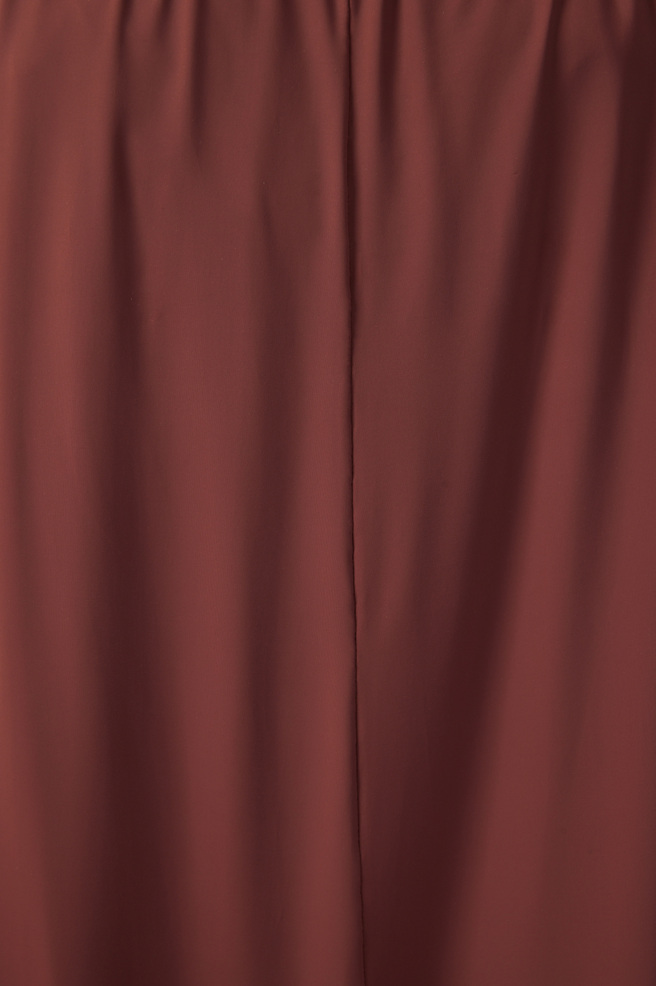 Brown Belted Balloon Jersey Jumpsuit_8