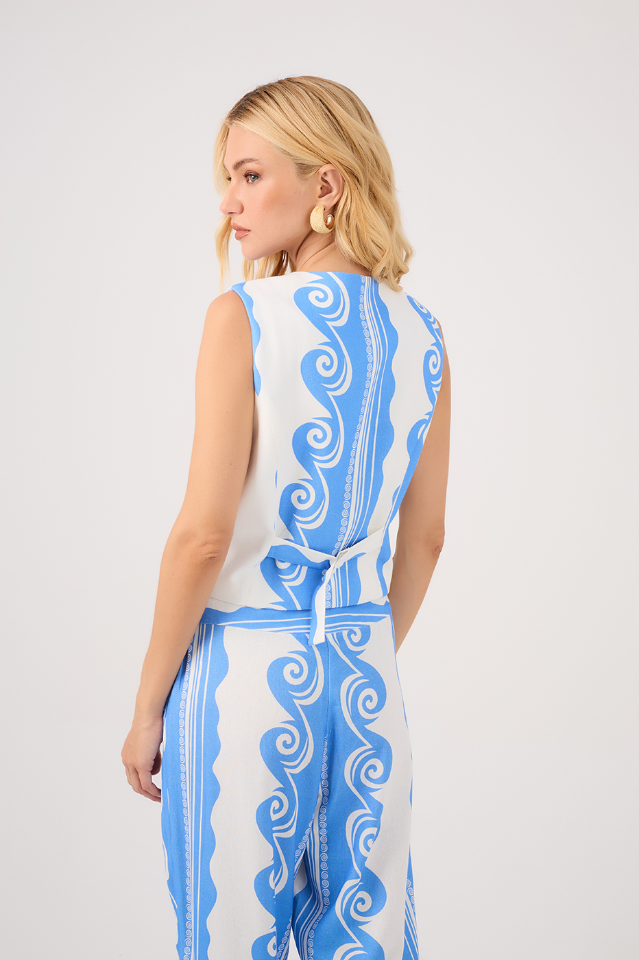 Ocean Print Vest_6