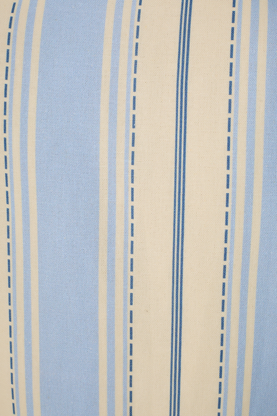 Descanso Azul Print Linen Vest_5