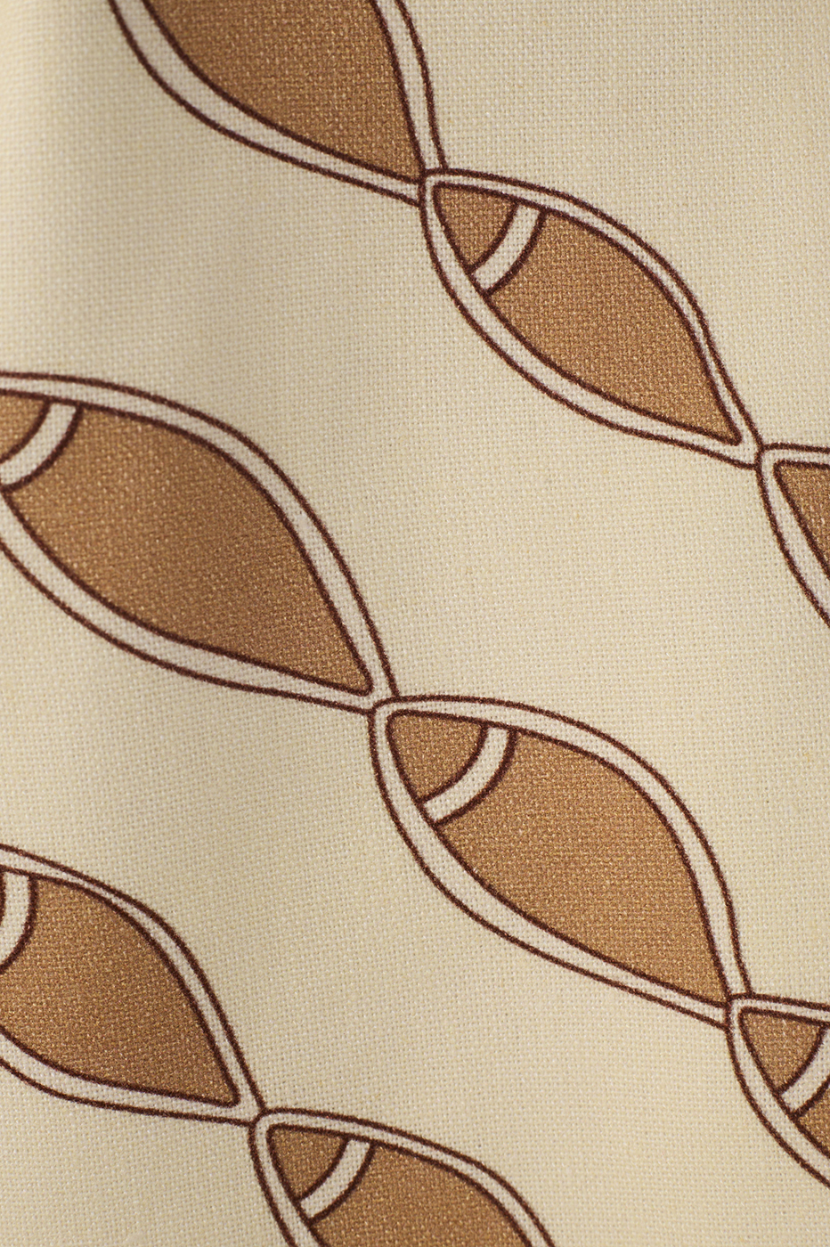 Beige Cardume Buttoned Linen Vest_5
