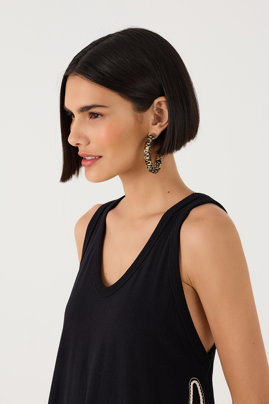 Bicolor Crochet Hoop Earrings_2