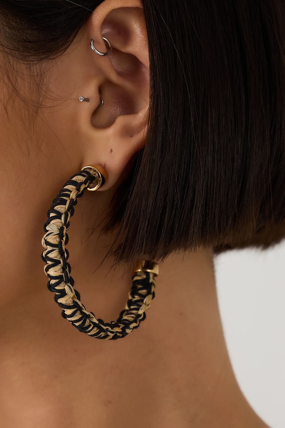 Bicolor Crochet Hoop Earrings_4