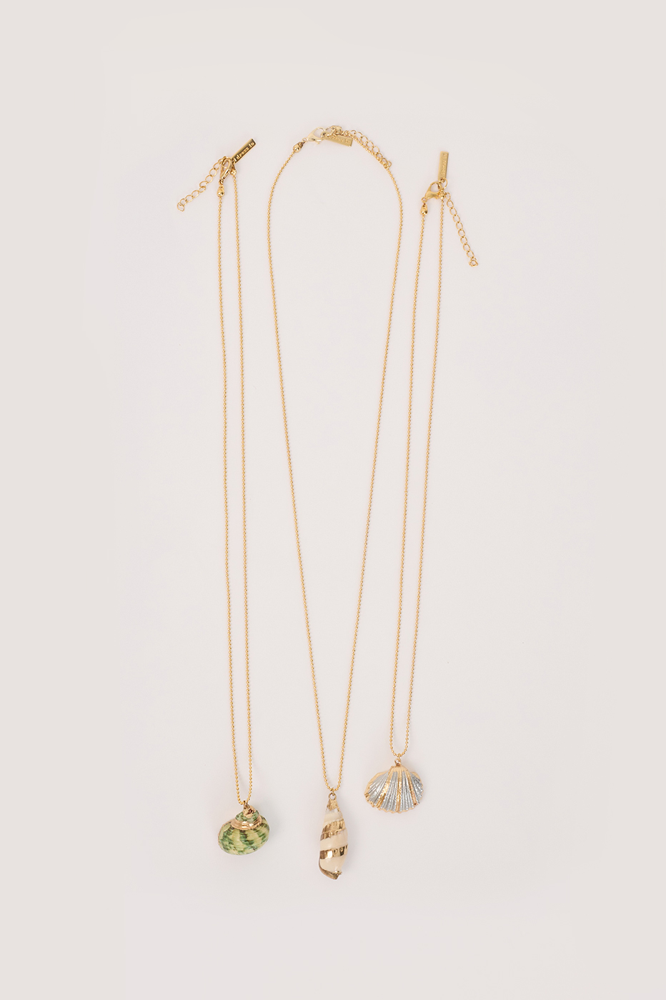 Shell Trio Necklace