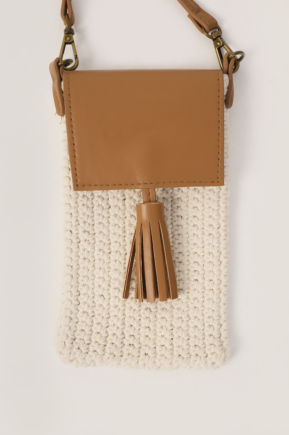Ochre Crochet Crossbody Bag_5