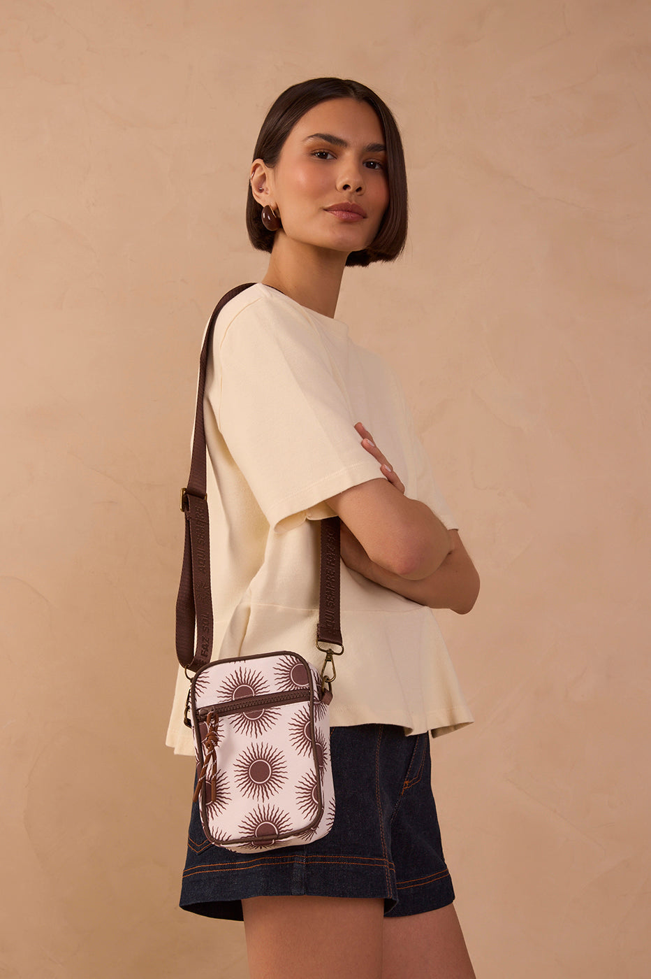 Brown Solaris Crossbody Bag_1
