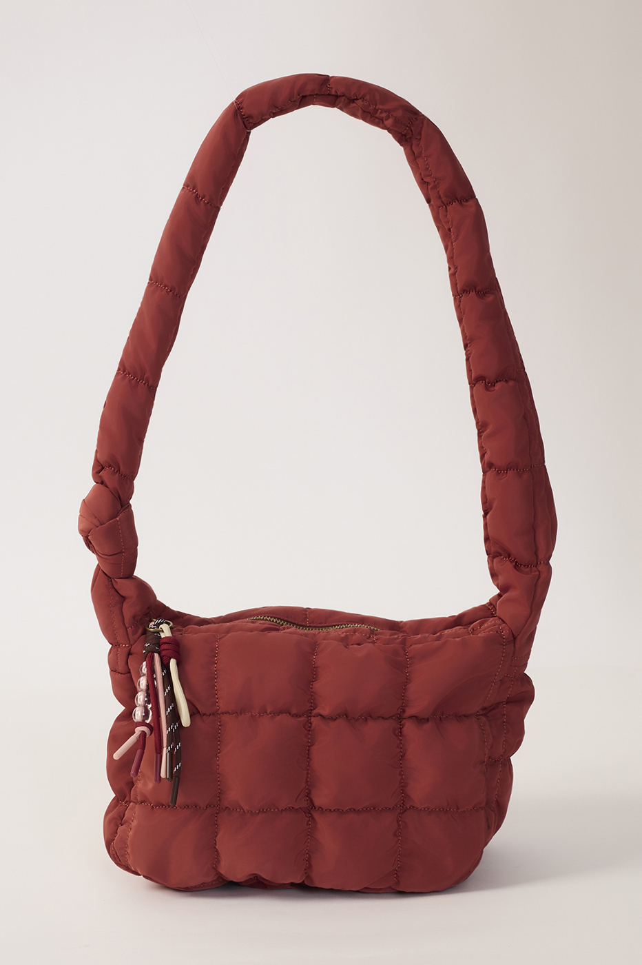 Red Drawstring Crossbody Hobo Bag_4