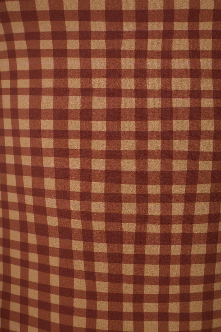 Beige Vichy Strapless One-Piece Bodysuit_6