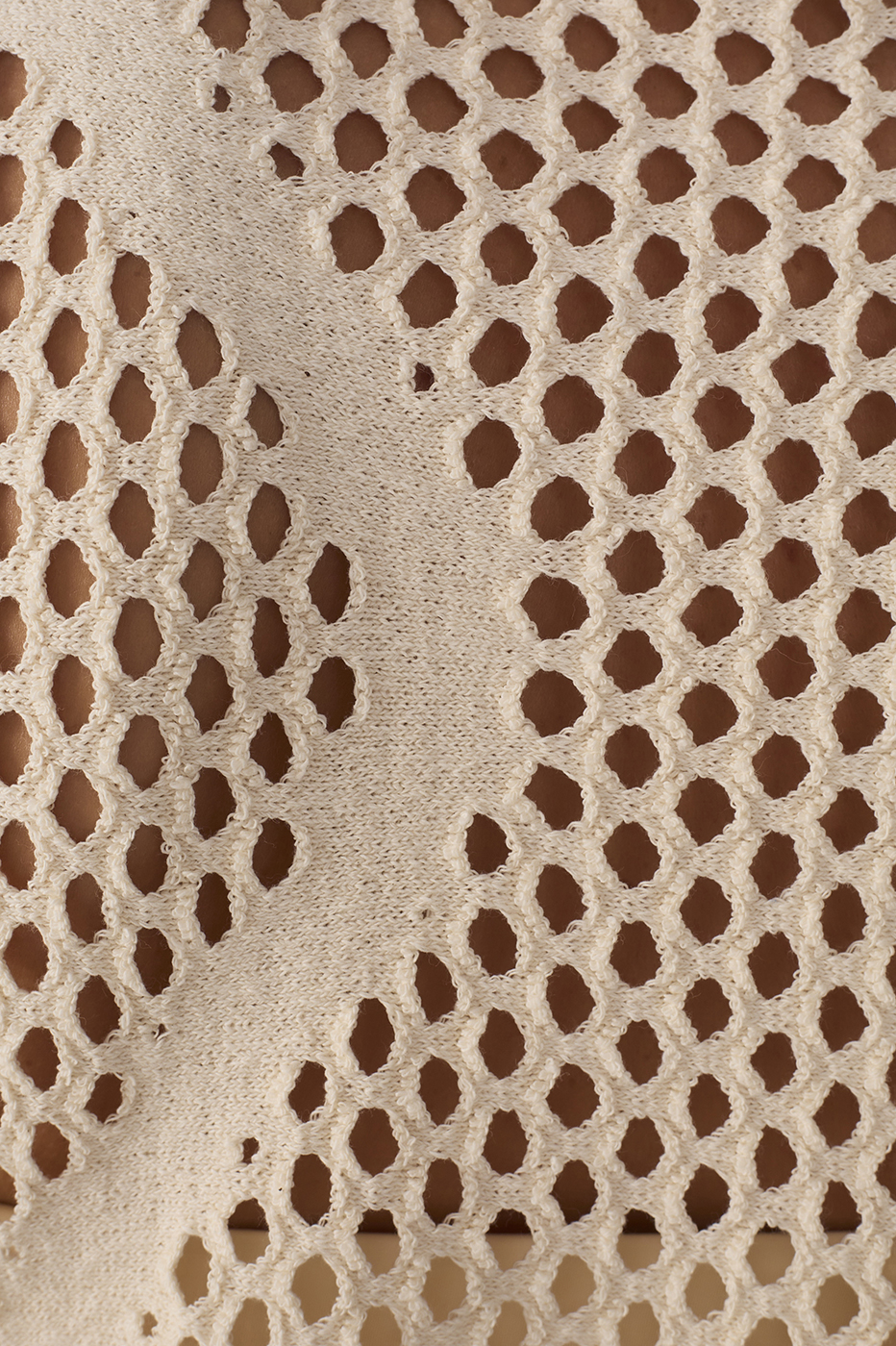 Knitted Tricot Blouse w/ Top