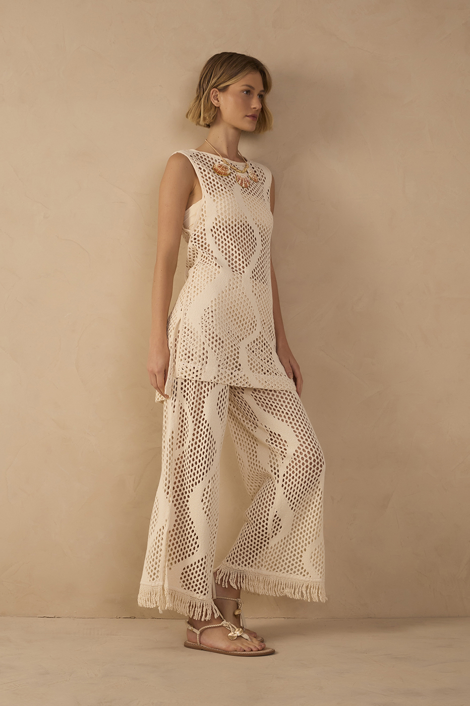 Knit Pants Hot Shorts