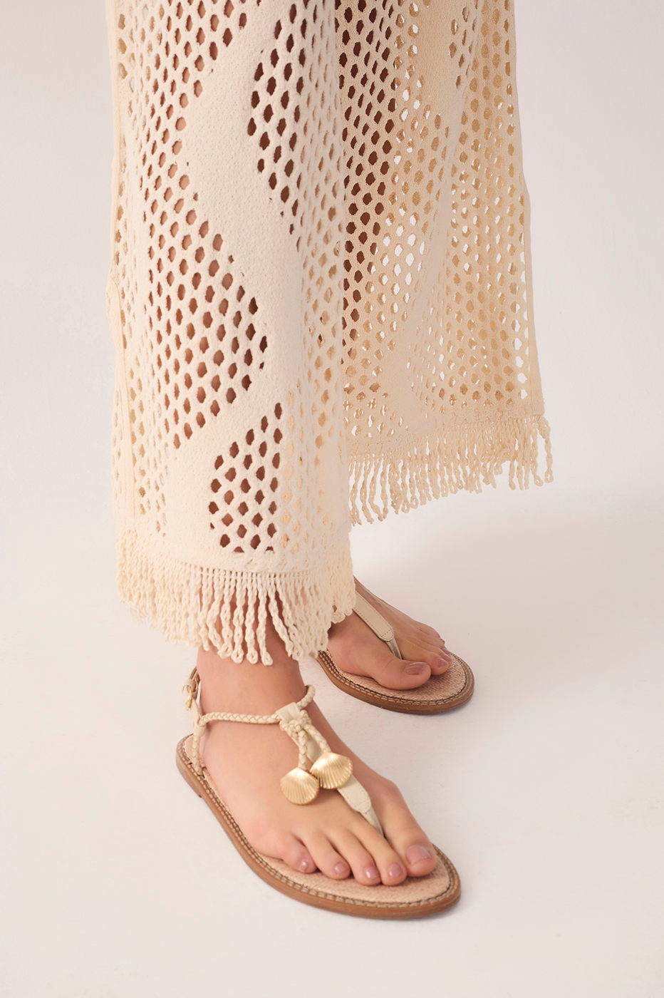 Knit Pants Hot Shorts