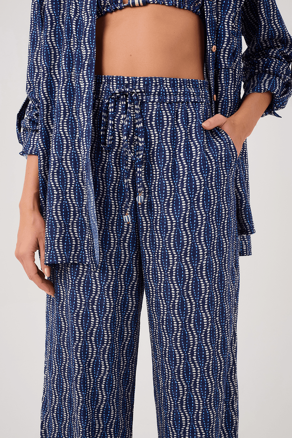 Pants with Current Print_3