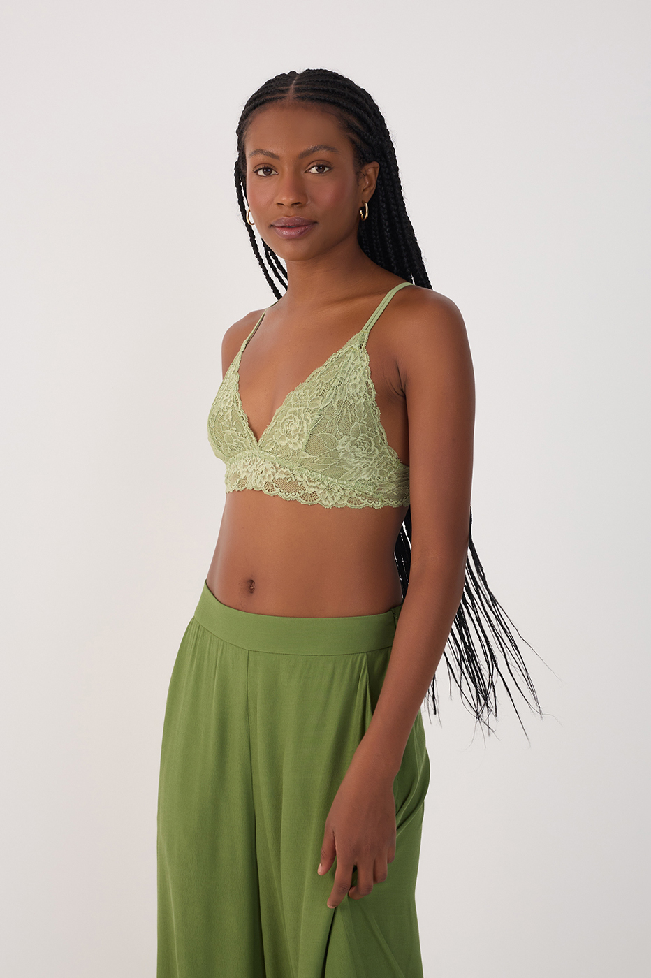 Basic Colored Lace Top