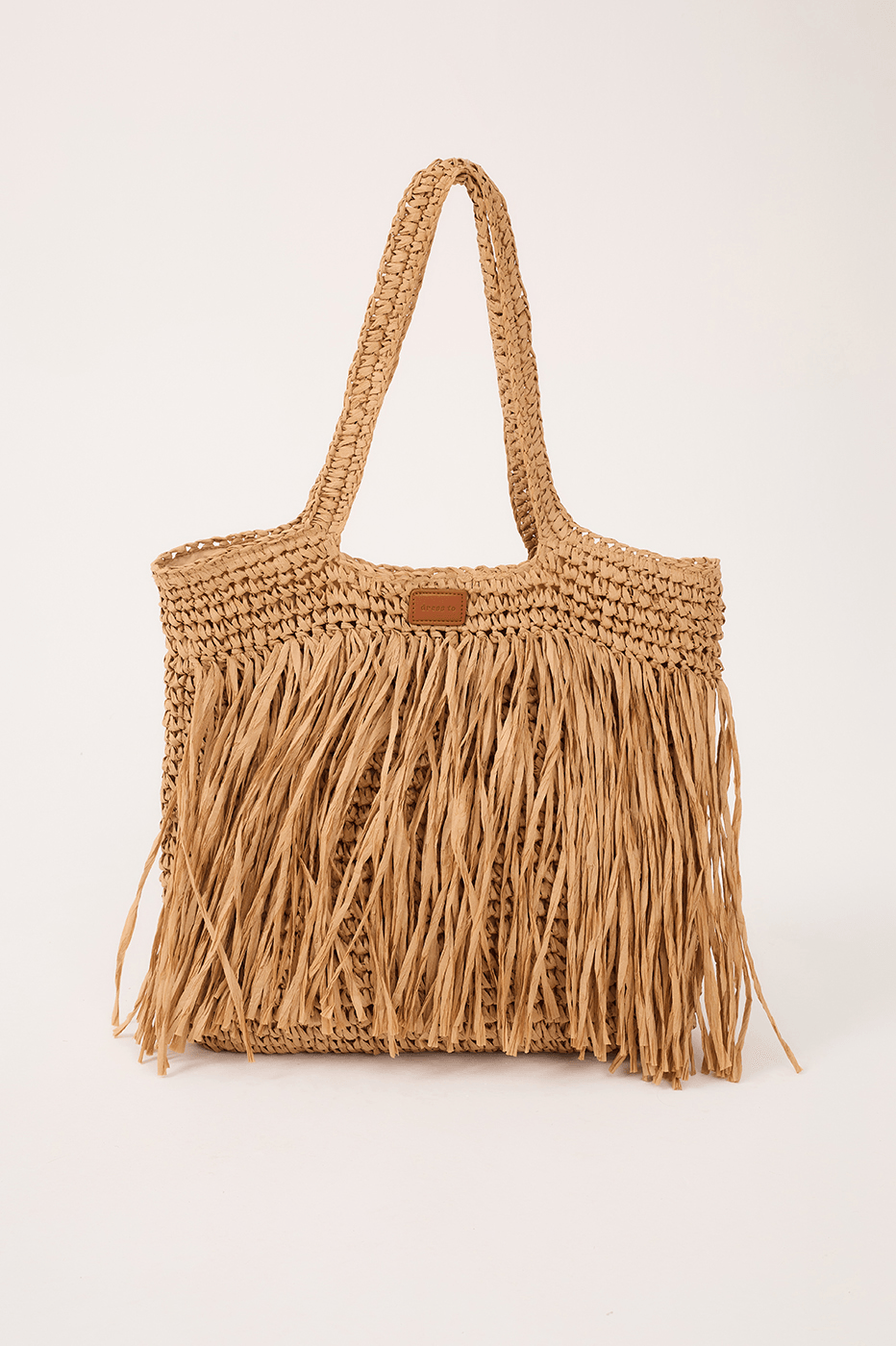 Straw Bag with Fringes_4