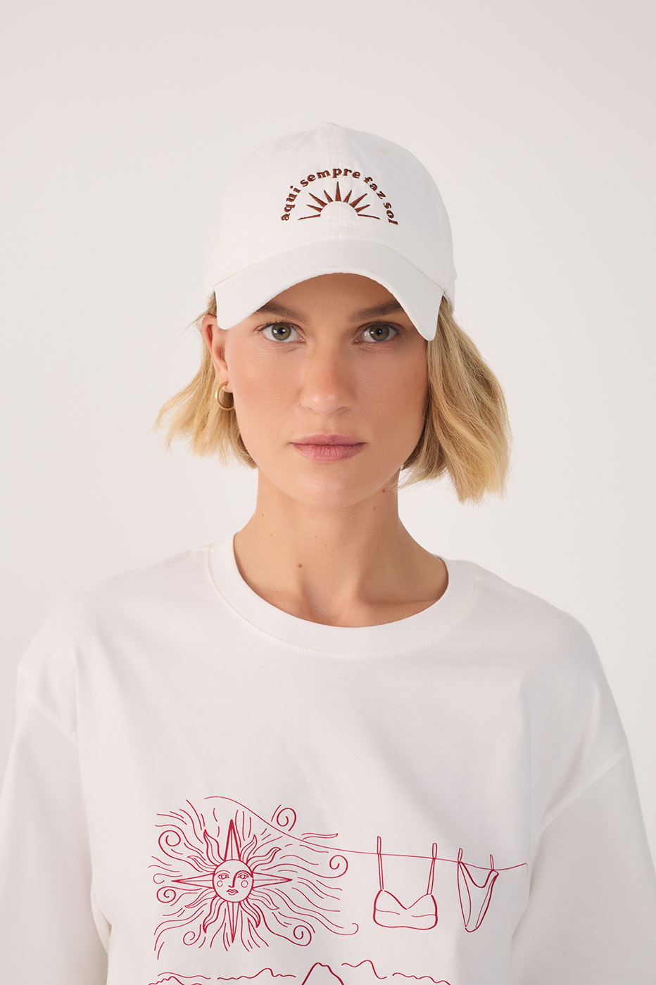 Twill "Here it's Always Sunny" Cap