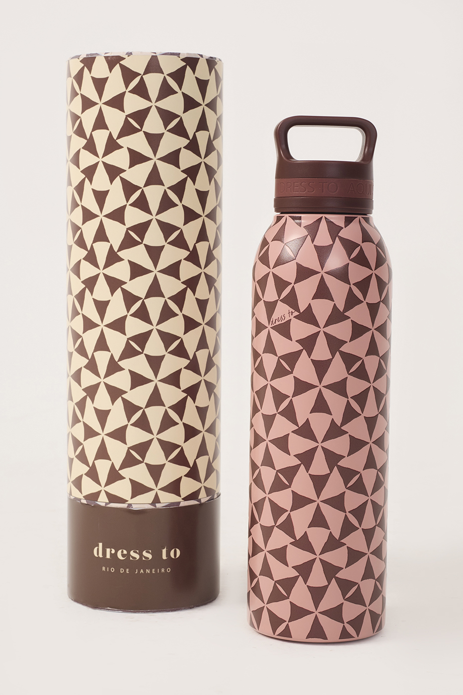 Pink Solar Handle 25oz Insulated Water Bottle_2