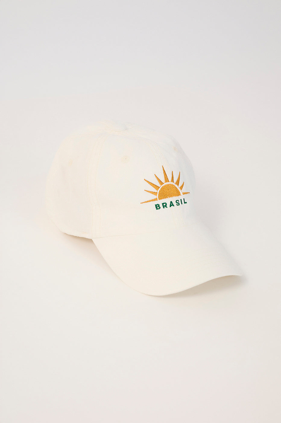 Off-White Brazil Embroidered Cotton Cap_4