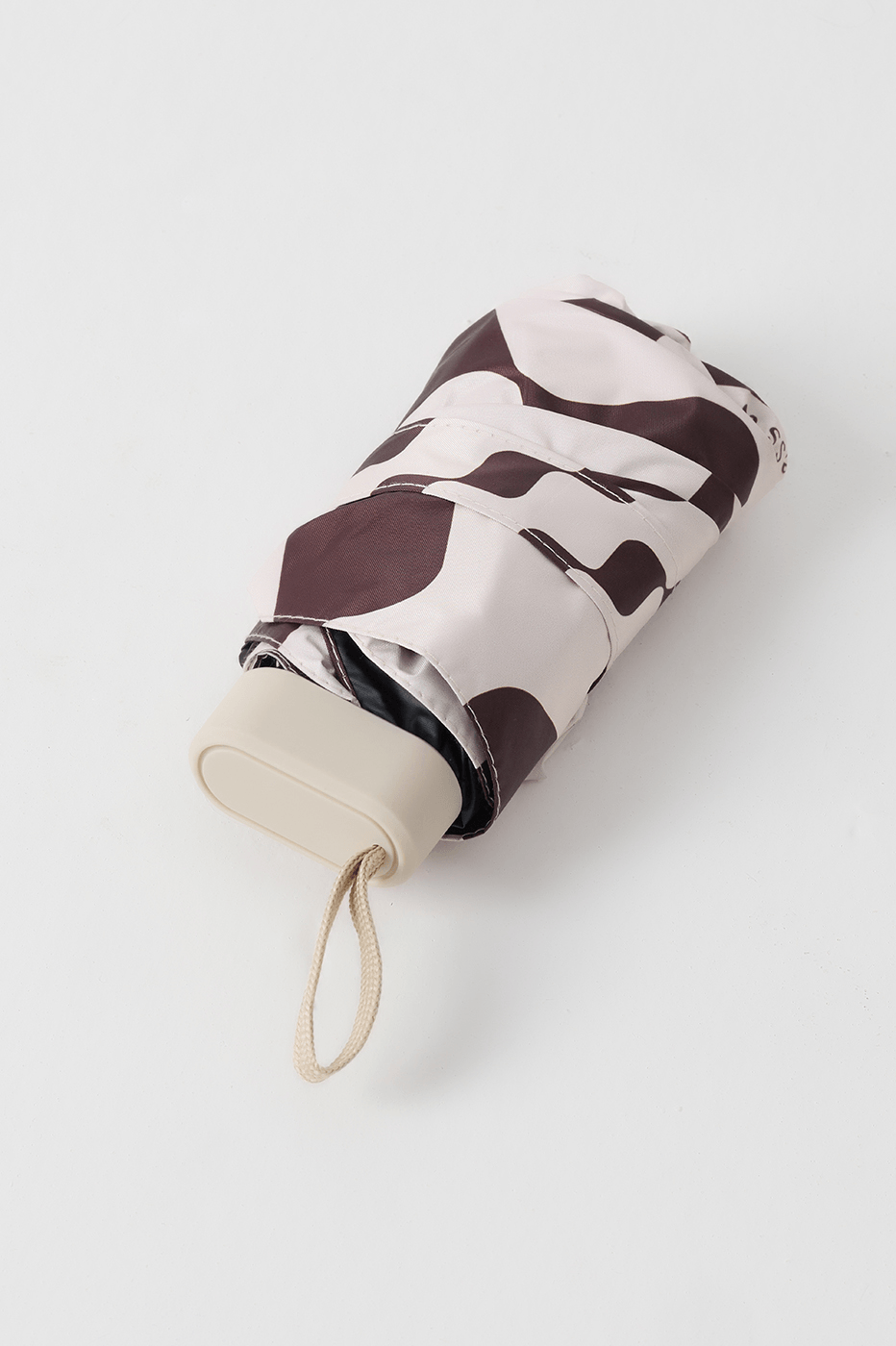 Brown Bossa Nova Compact Umbrella_4