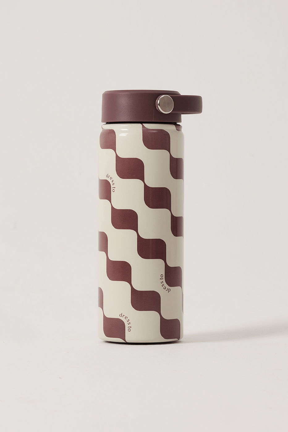 Brown Bossa Nova Handle 22oz Insulated Water Bottle_3