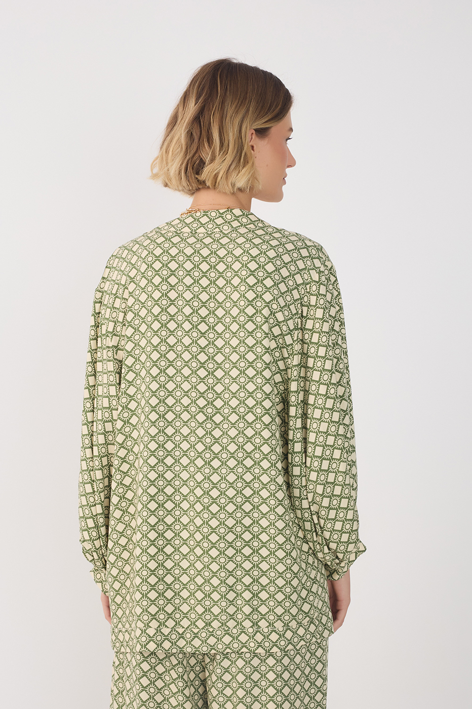 Amanhecer Print Kimono_6