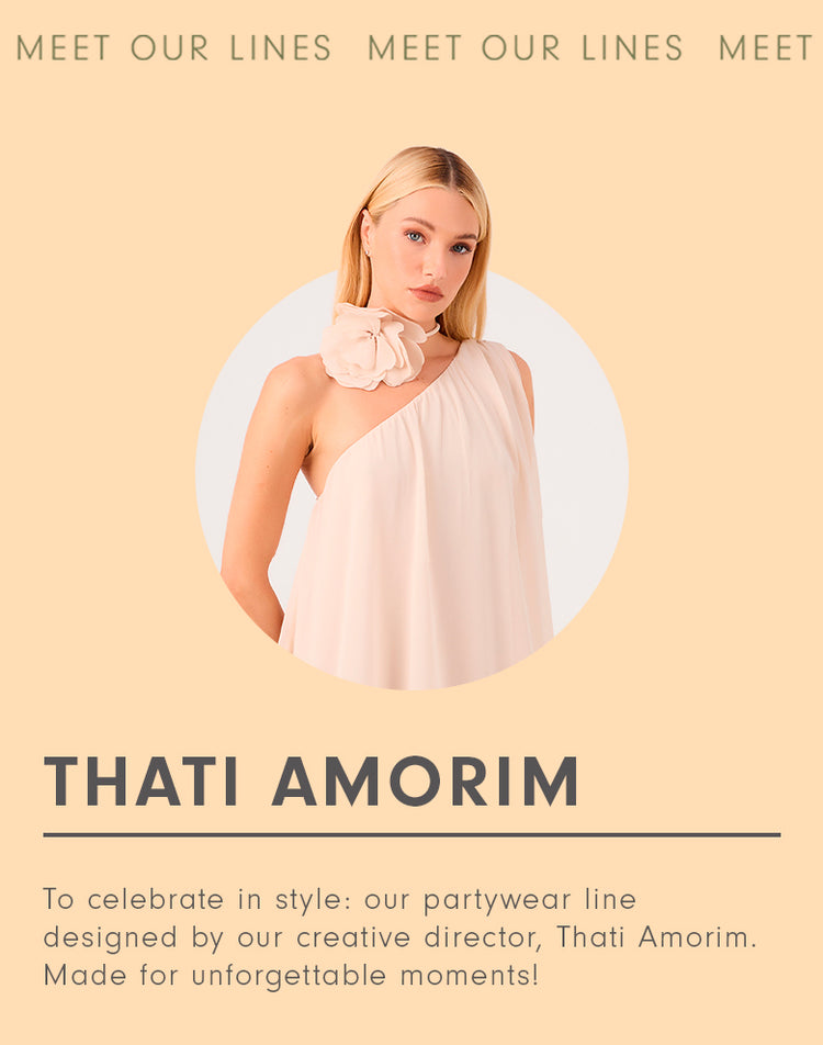 A graphic advertising a footwear line, showing a tan slide sandal on a light peach background. Text below reads "DRESS TO GO" and "This footwear line is an extension of our lifestyle— a perfect match for the vibrant creations that fill our racks."